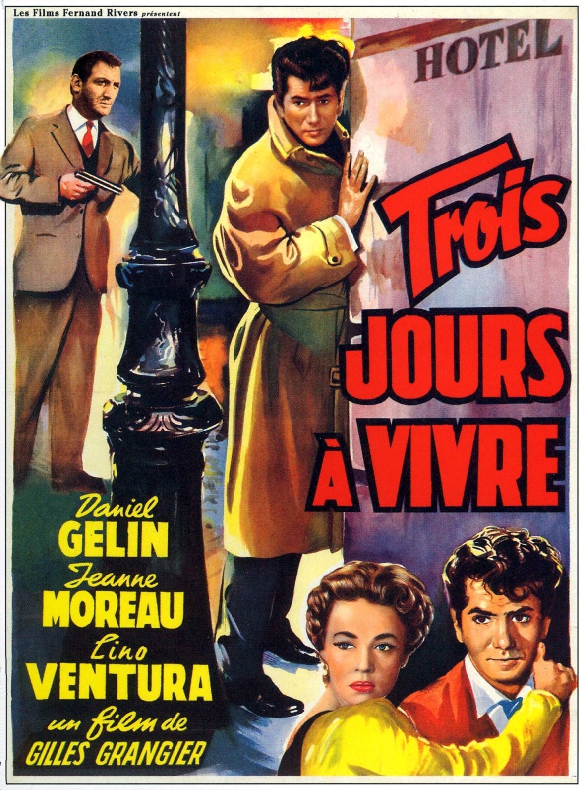 L'affiche du film Trois jours à vivre [1957]