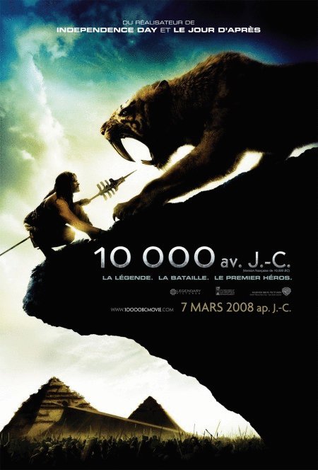L'affiche du film 10 000 av. J.-C. [2008]