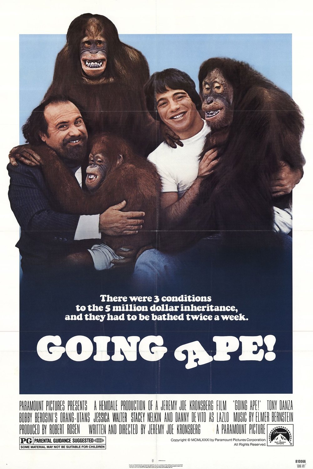Poster of the movie Going Ape! [1981]