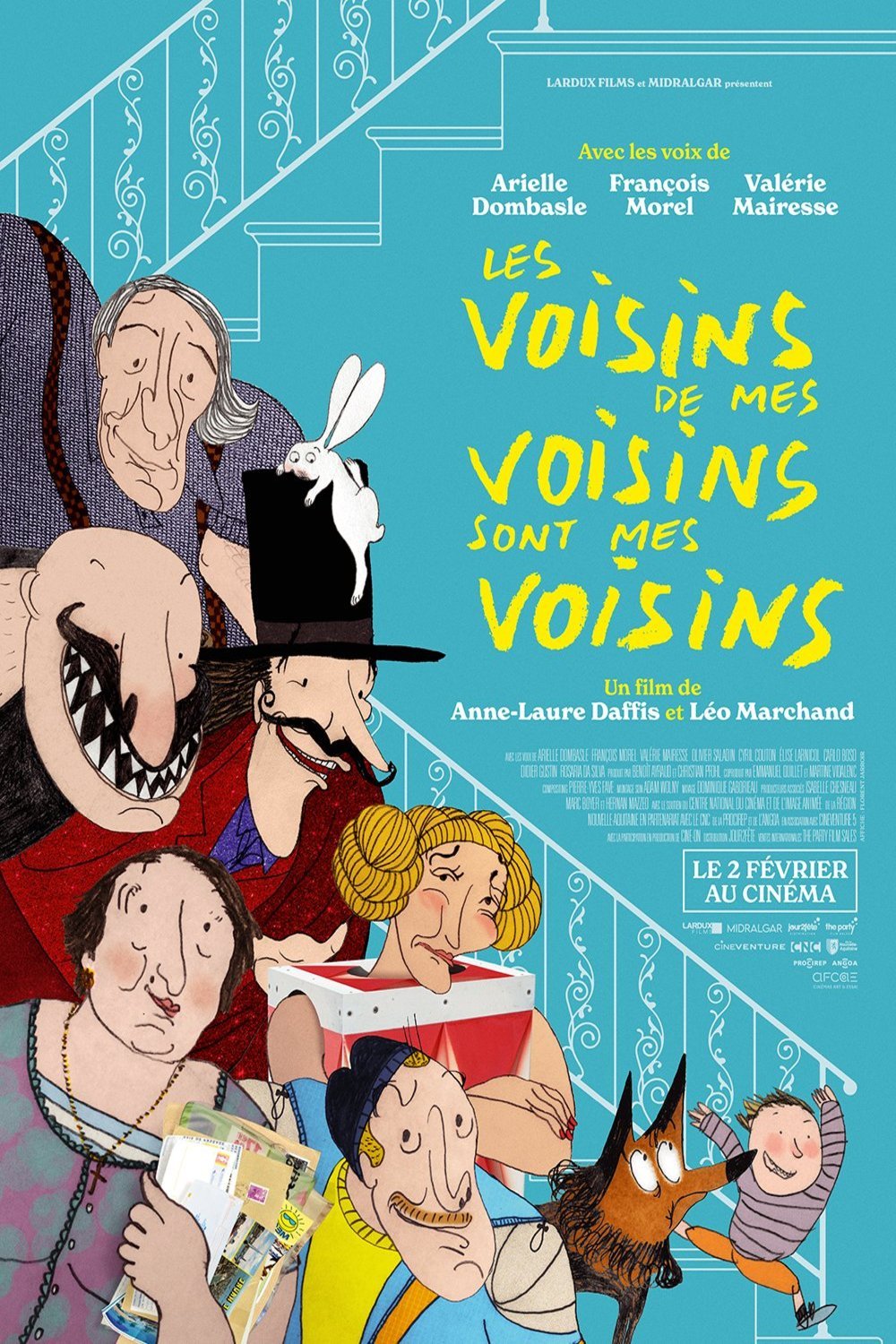 L'affiche du film Les voisins de mes voisins sont mes voisins [2021]
