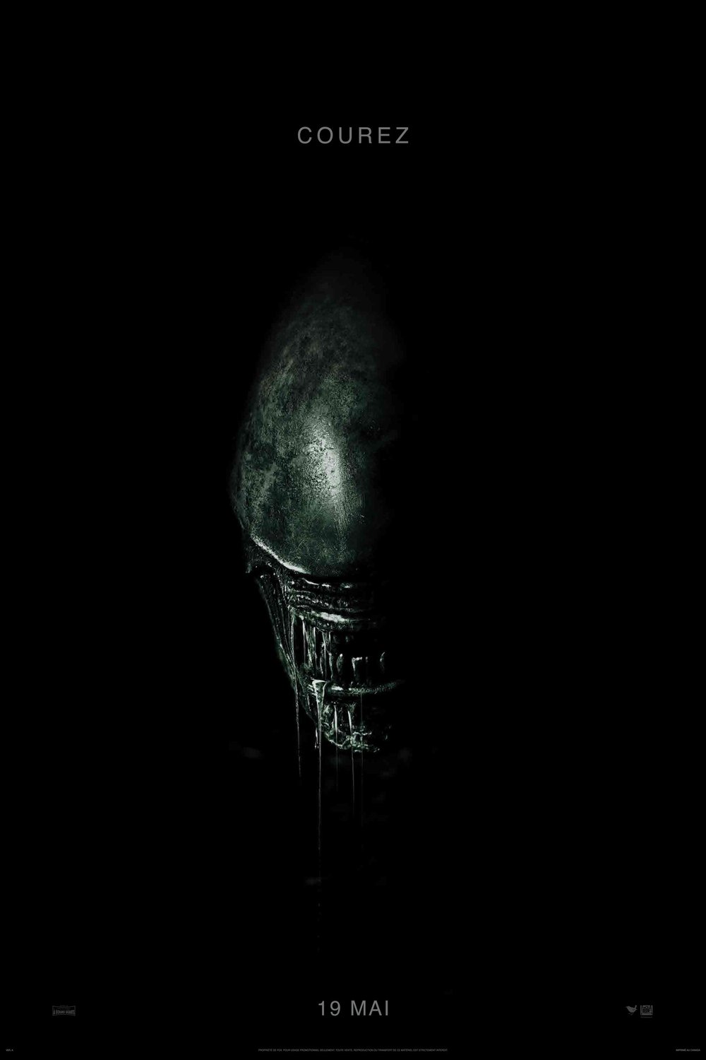 L'affiche du film Alien: Covenant v.f. [2017]