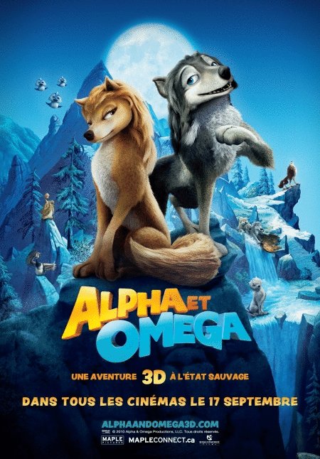 L'affiche du film Alpha et Omega v.f. [2010]