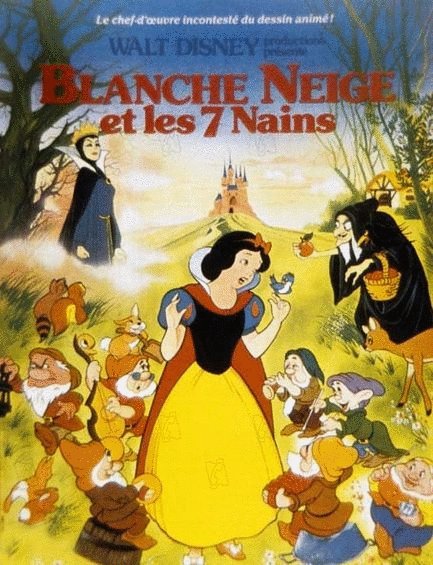 L'affiche du film Blanche-Neige et les sept nains [1937]