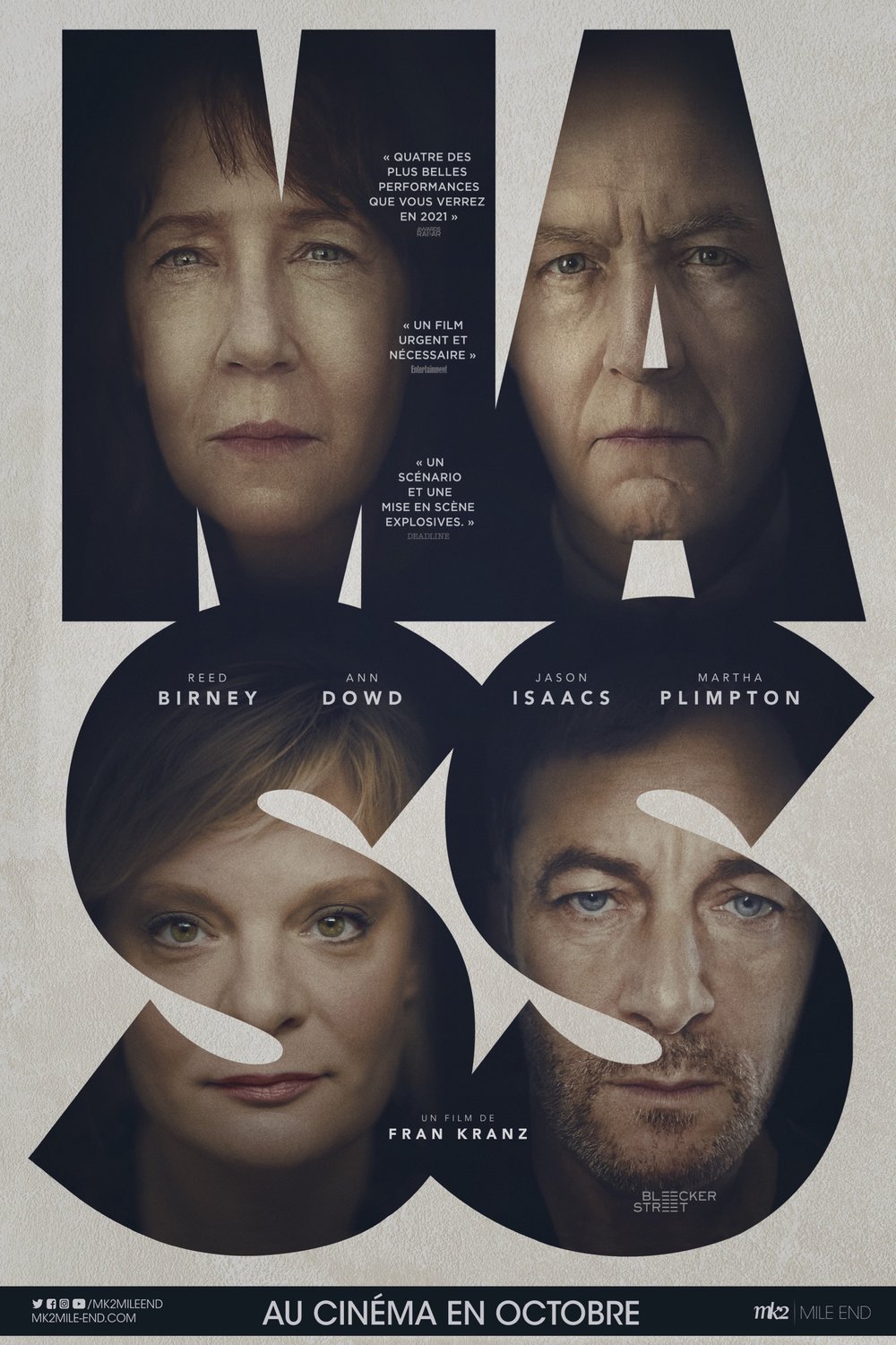 L'affiche du film Mass v.f. [2021]