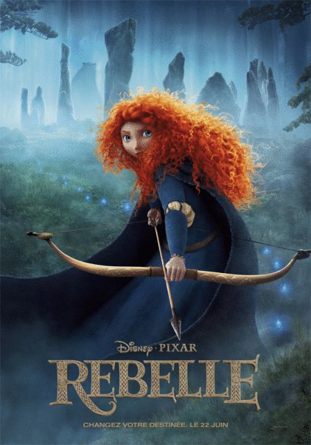 L'affiche du film Rebelle [2012]
