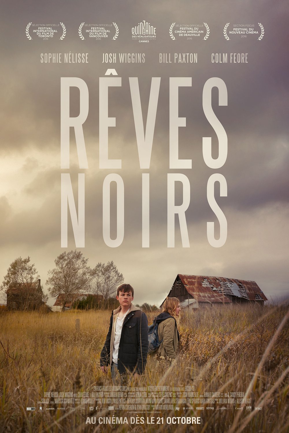 L'affiche du film Rêves noirs [2016]