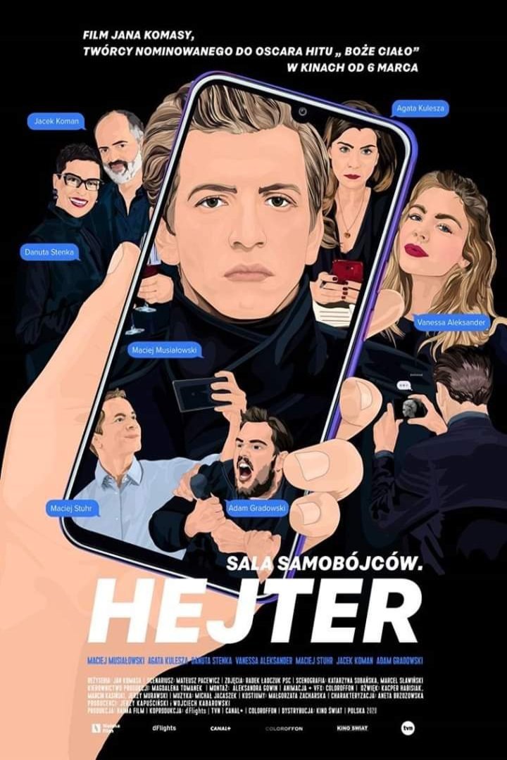 L'affiche du film Sala samobójców. Hejter [2020]