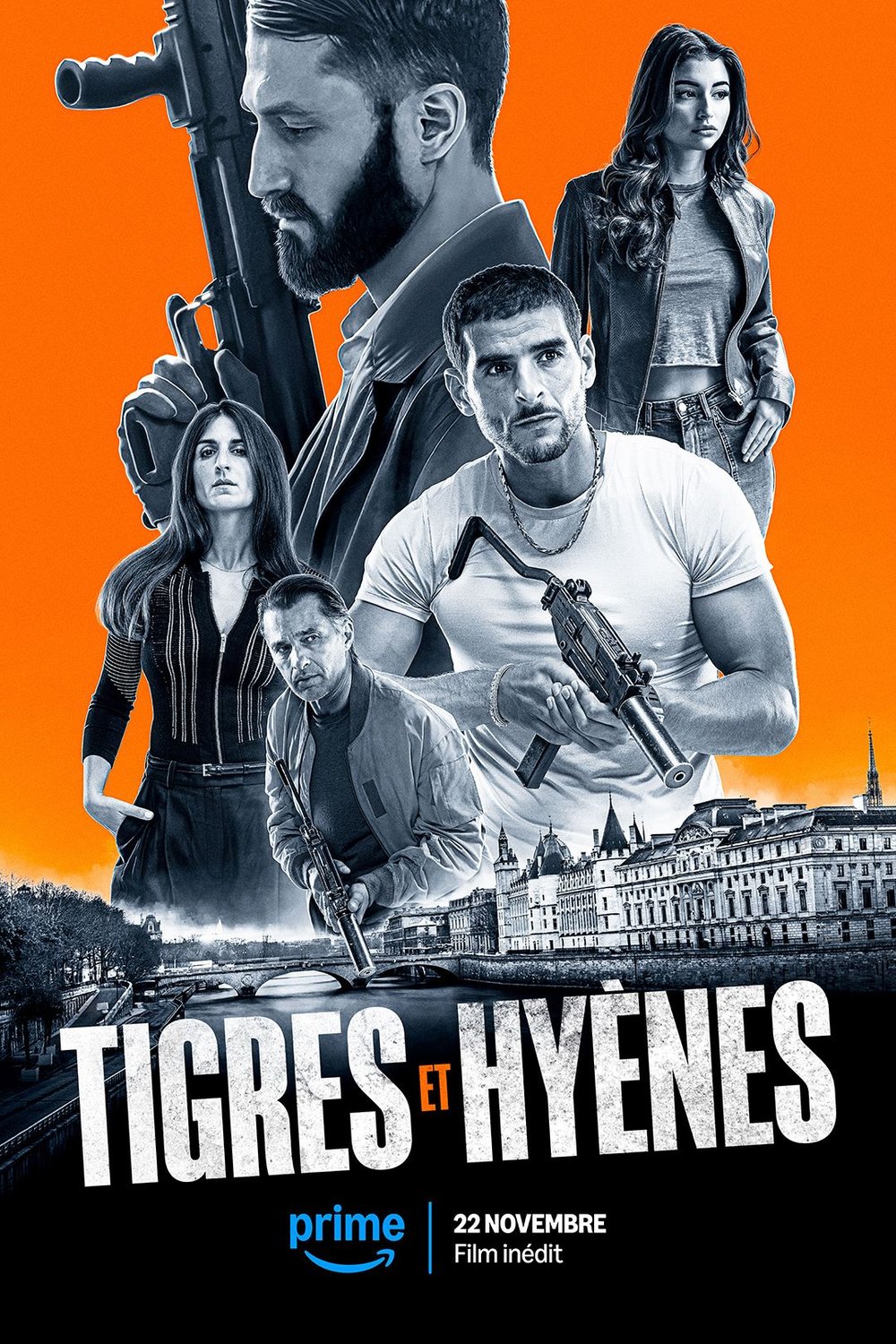 L'affiche du film Tigres et Hyènes [2024]