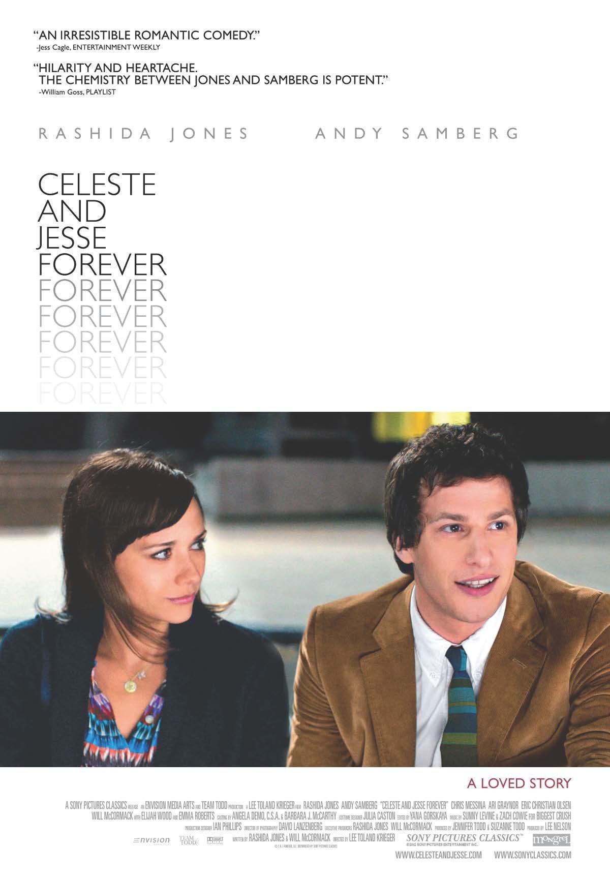 L'affiche du film Celeste and Jesse Forever [2012]