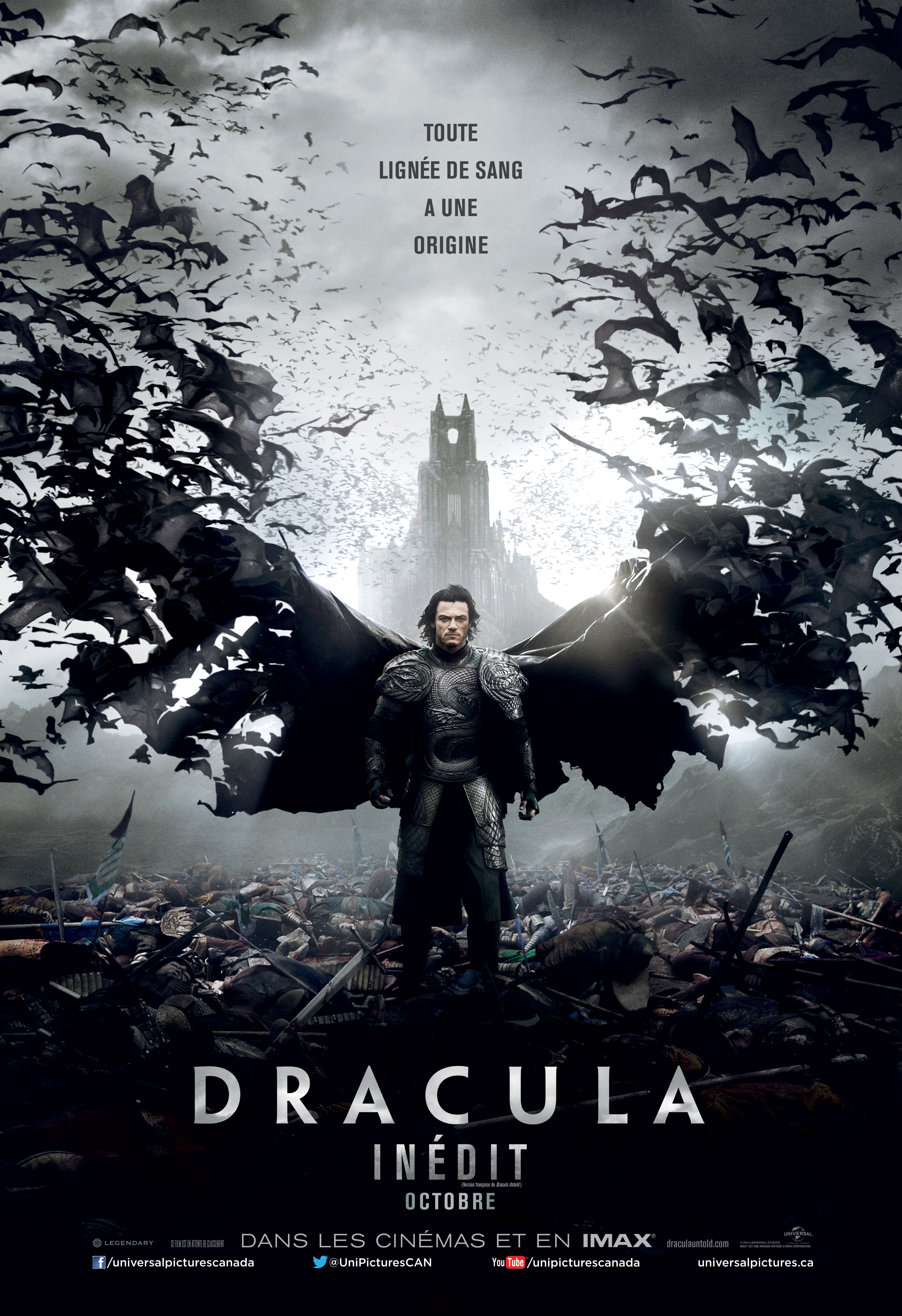 L'affiche du film Dracula inédit [2014]