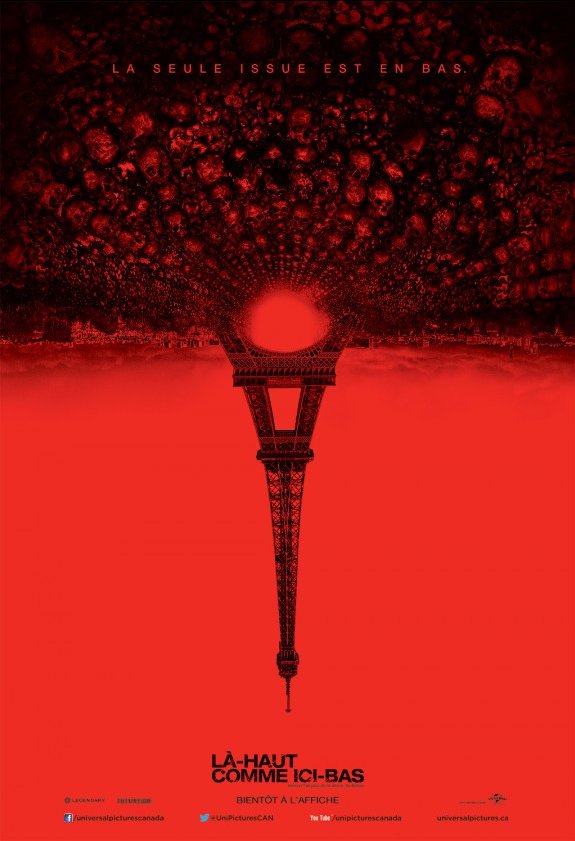 L'affiche du film Là-haut comme ici-bas [2014]