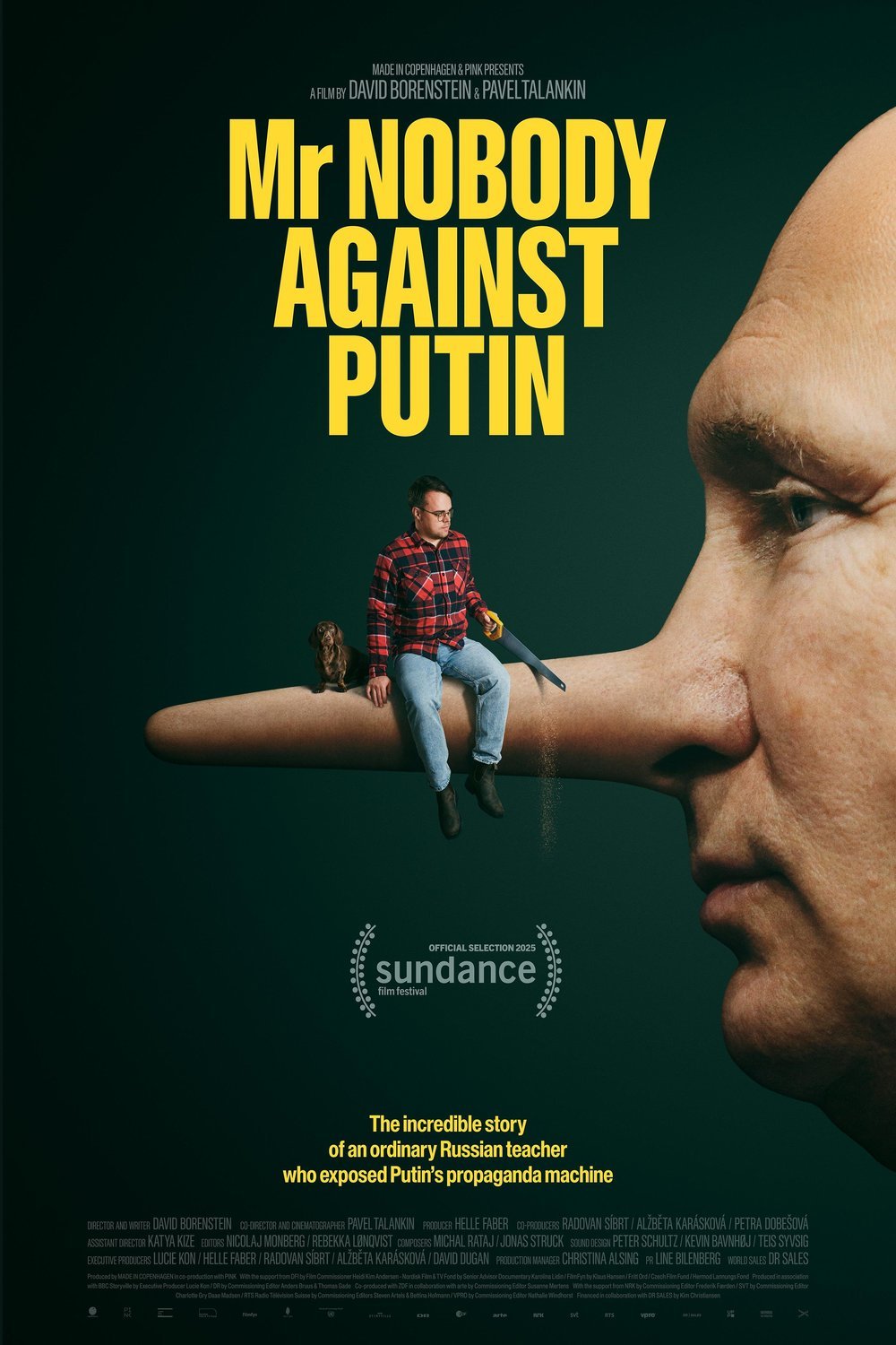 L'affiche du film Mr. Nobody Against Putin [2025]