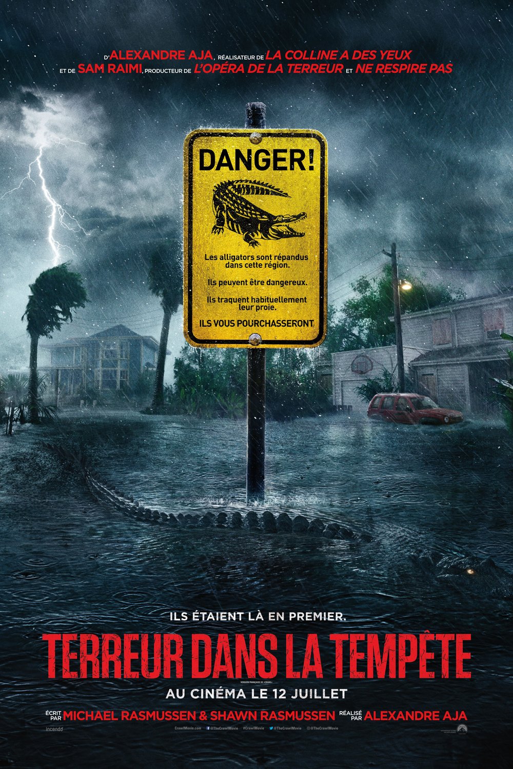 L'affiche du film Terreur dans la tempête [2019]