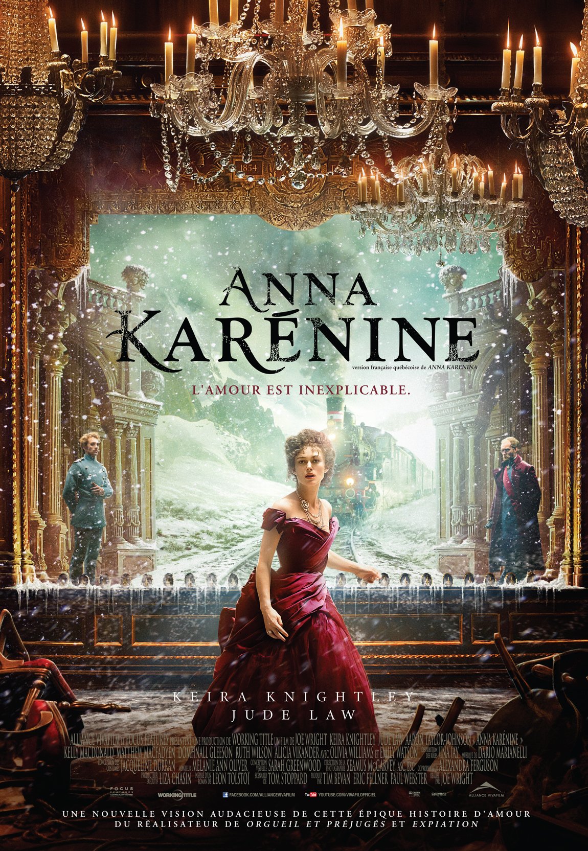 L'affiche du film Anna Karénine v.f. [2012]