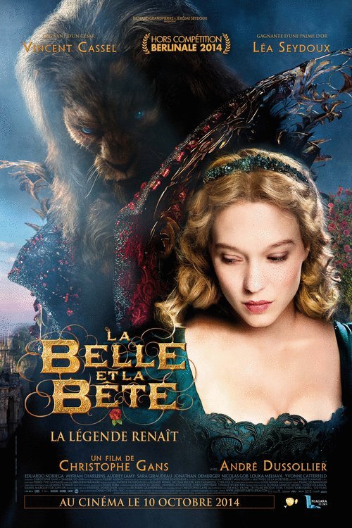 L'affiche du film La Belle et la Bête [2014]