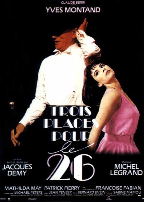 L'affiche du film Trois places pour le 26 [1988]