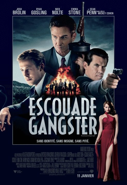 L'affiche du film Escouade Gangster [2012]