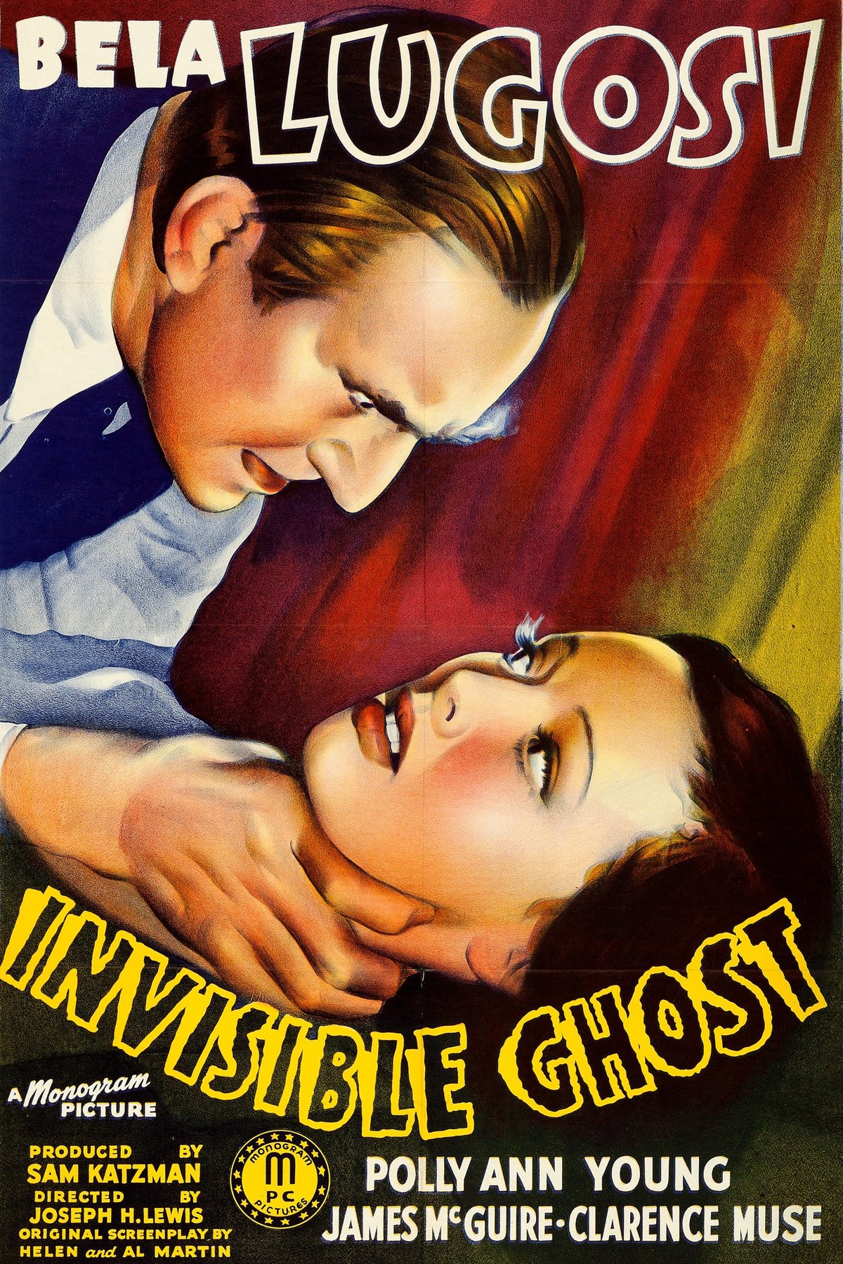 L'affiche du film Invisible Ghost [1941]