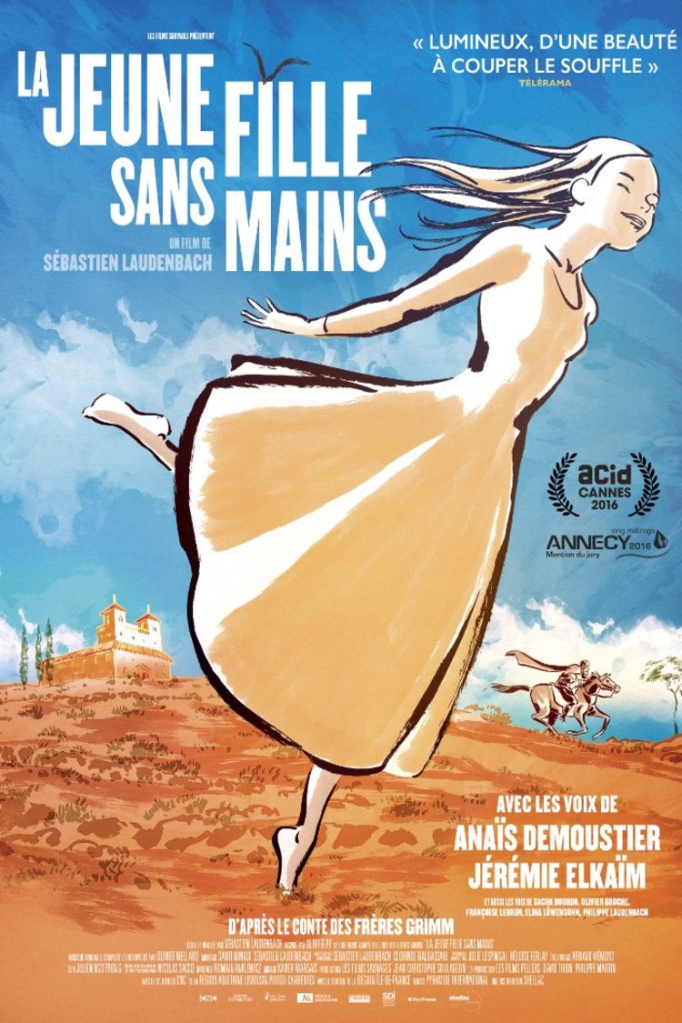 L'affiche du film La Jeune fille sans mains [2016]