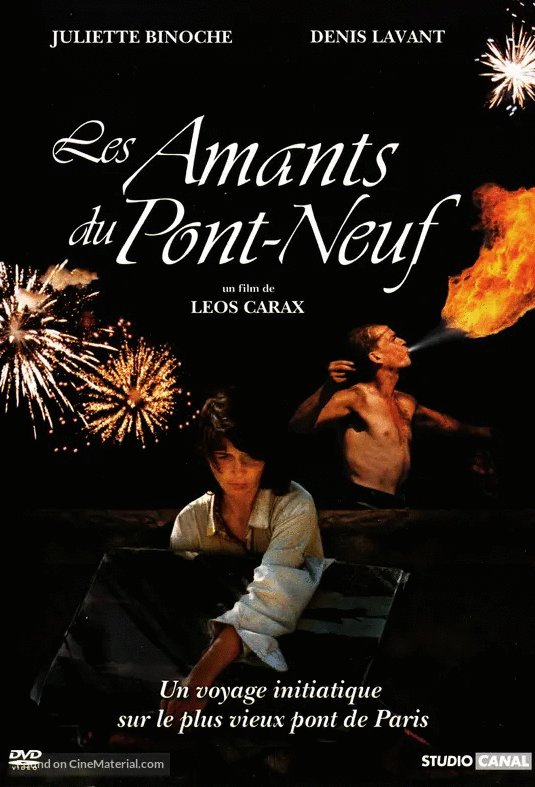 L'affiche du film Les Amants du Pont-Neuf [1991]