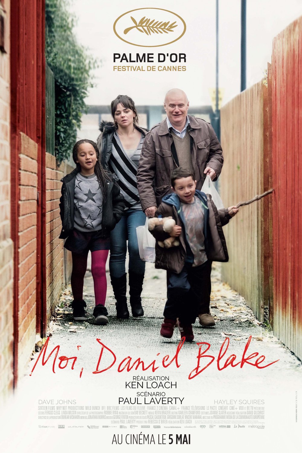 L'affiche du film Moi, Daniel Blake [2016]