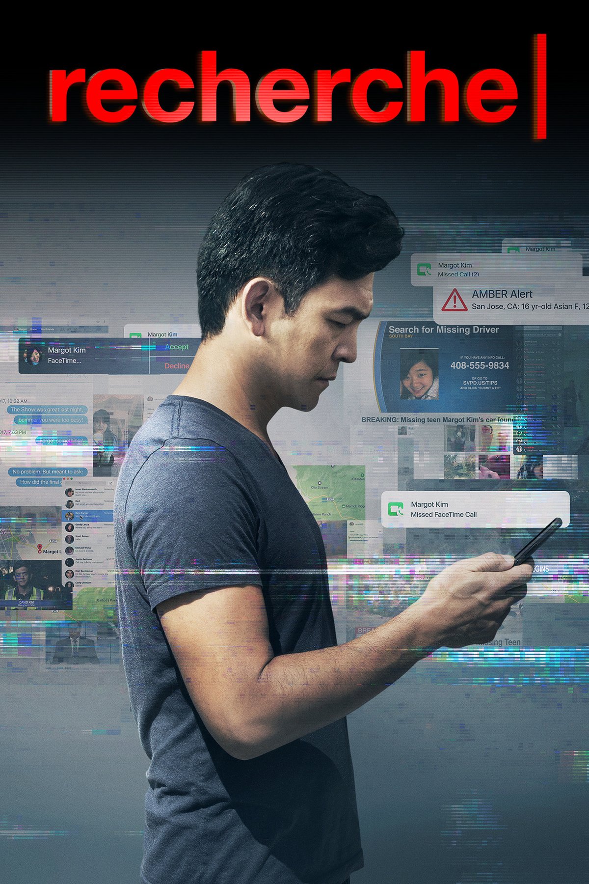 L'affiche du film Recherche [2018]