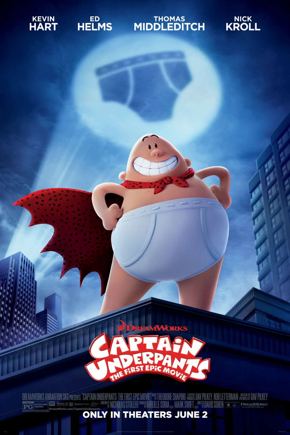 Poster of the movie Captain Underpants: The First Epic Movie [2017]