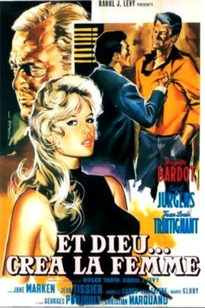 L'affiche du film Et Dieu... créa la femme [1956]