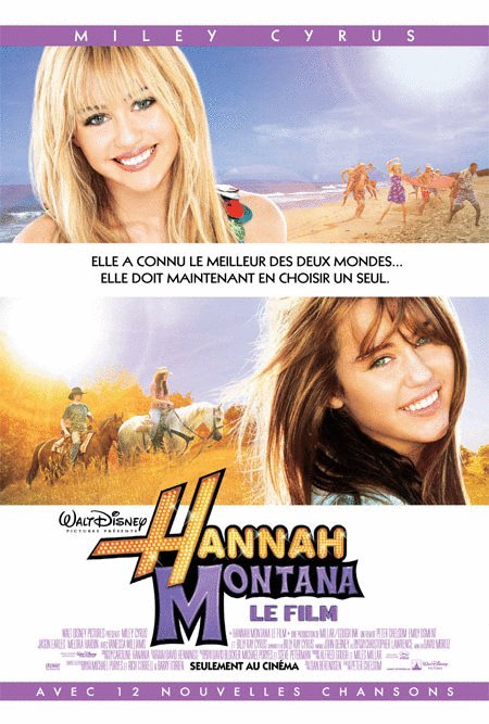 L'affiche du film Hannah Montana: Le Film [2009]