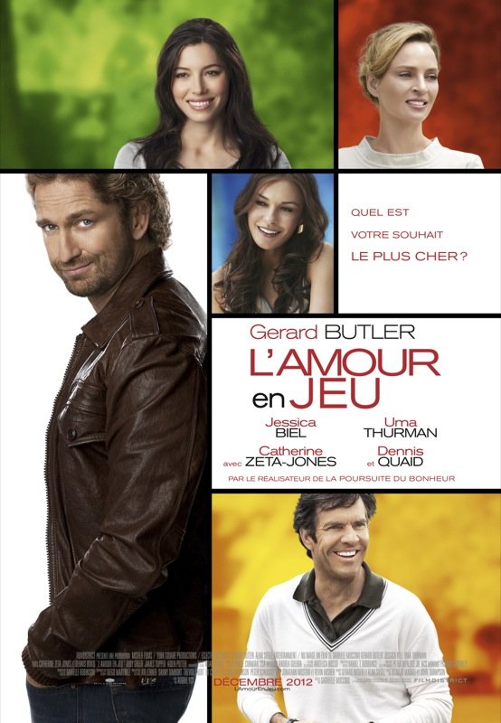 L'affiche du film L'Amour en jeu [2012]