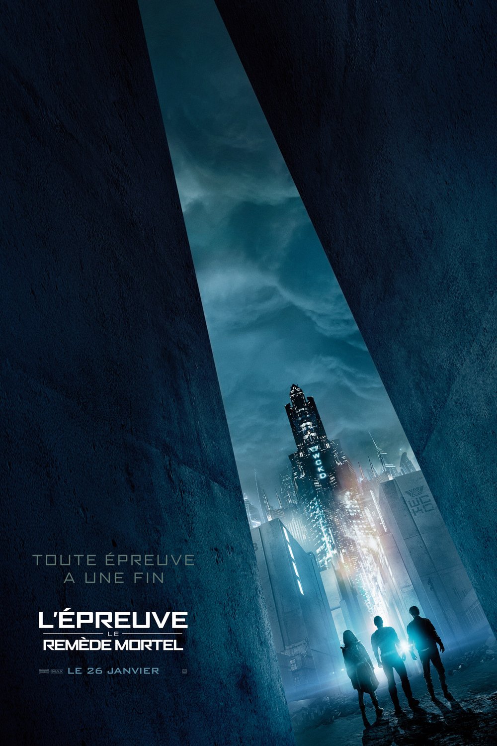 L'affiche du film L'Épreuve: Le remède mortel [2018]