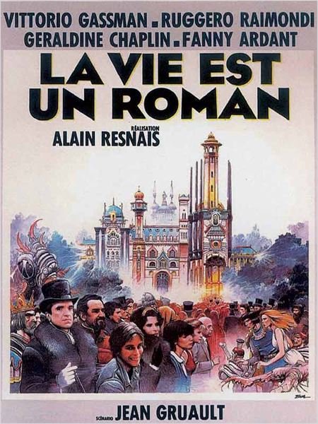 L'affiche du film La Vie est un roman [1983]