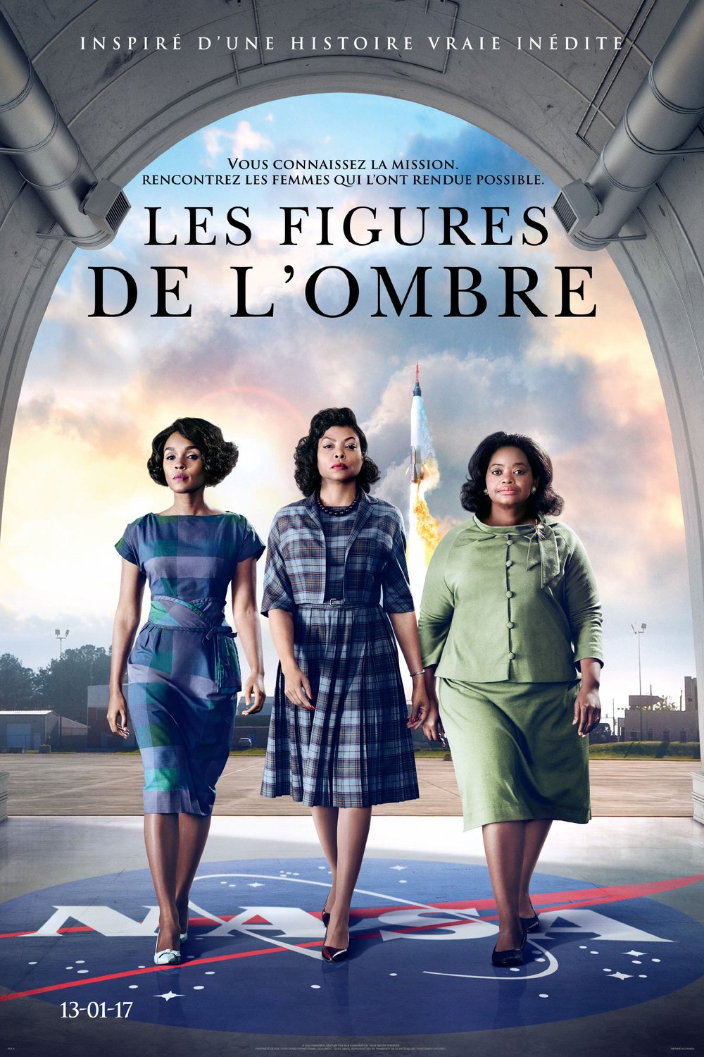 L'affiche du film Les Figures de l'ombre [2017]