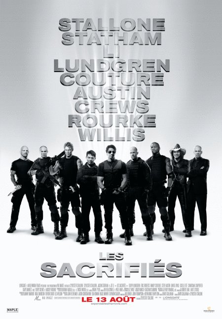 L'affiche du film Les Sacrifiés [2010]