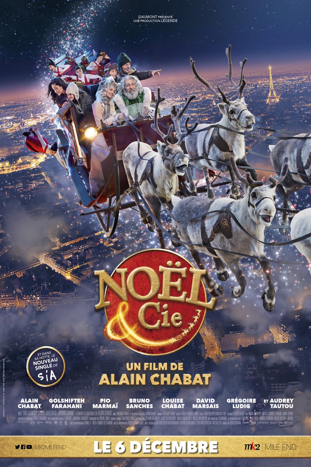 L'affiche du film Noël & Cie [2017]