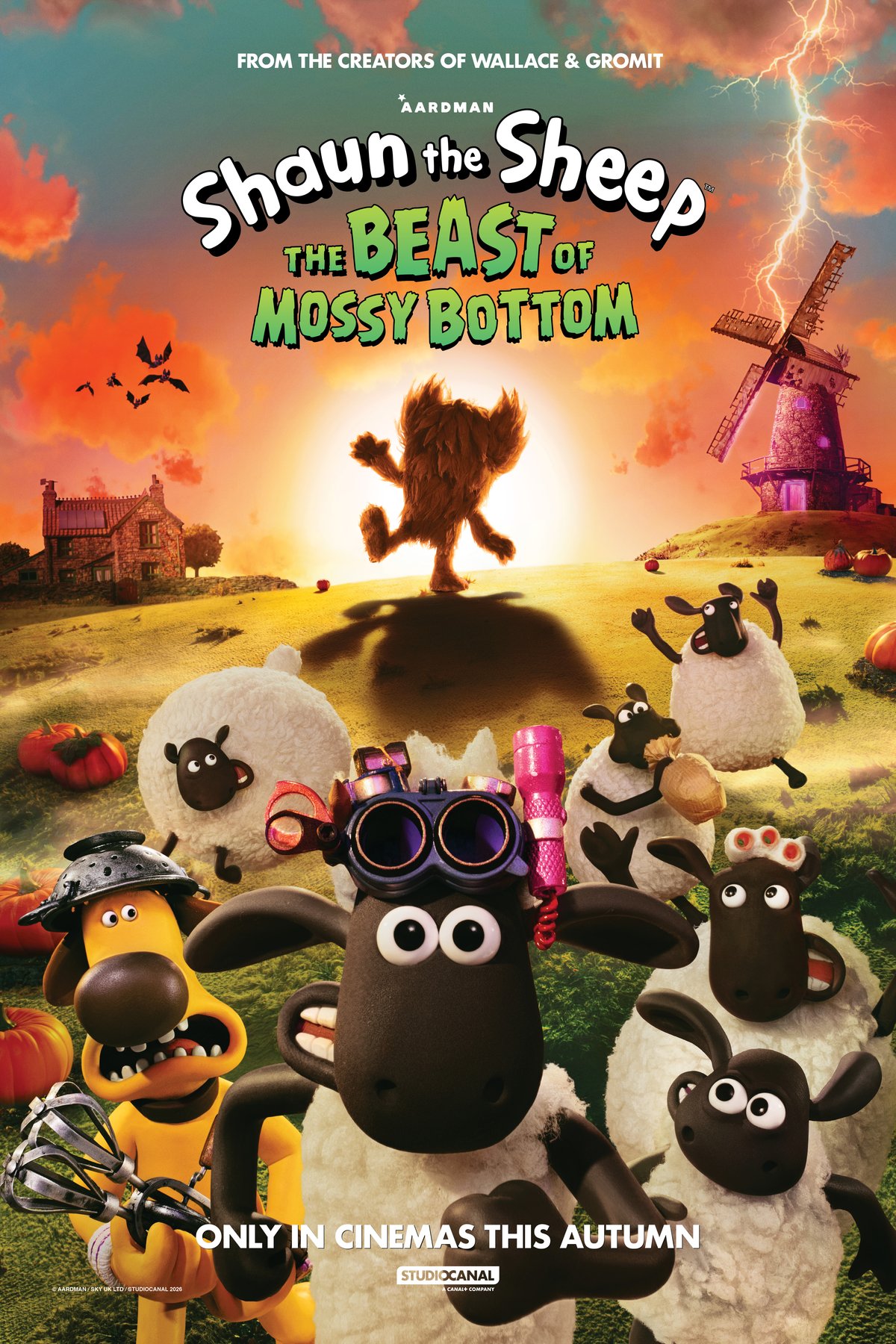 Poster of the movie Shaun the Sheep: The Beast of Mossy Bottom [2026]