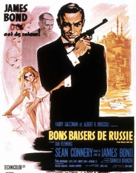 L'affiche du film Bons baisers de Russie [1963]