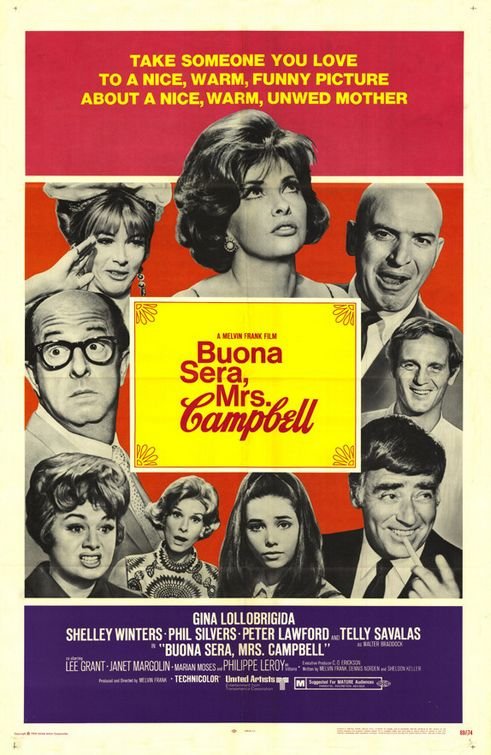 Poster of the movie Buona Sera, Mrs. Campbell [1968]