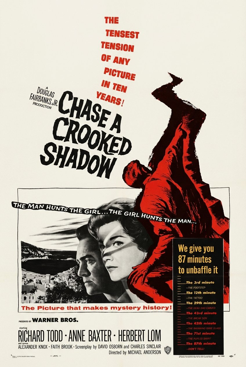 Poster of the movie Chase a Crooked Shadow [1958]