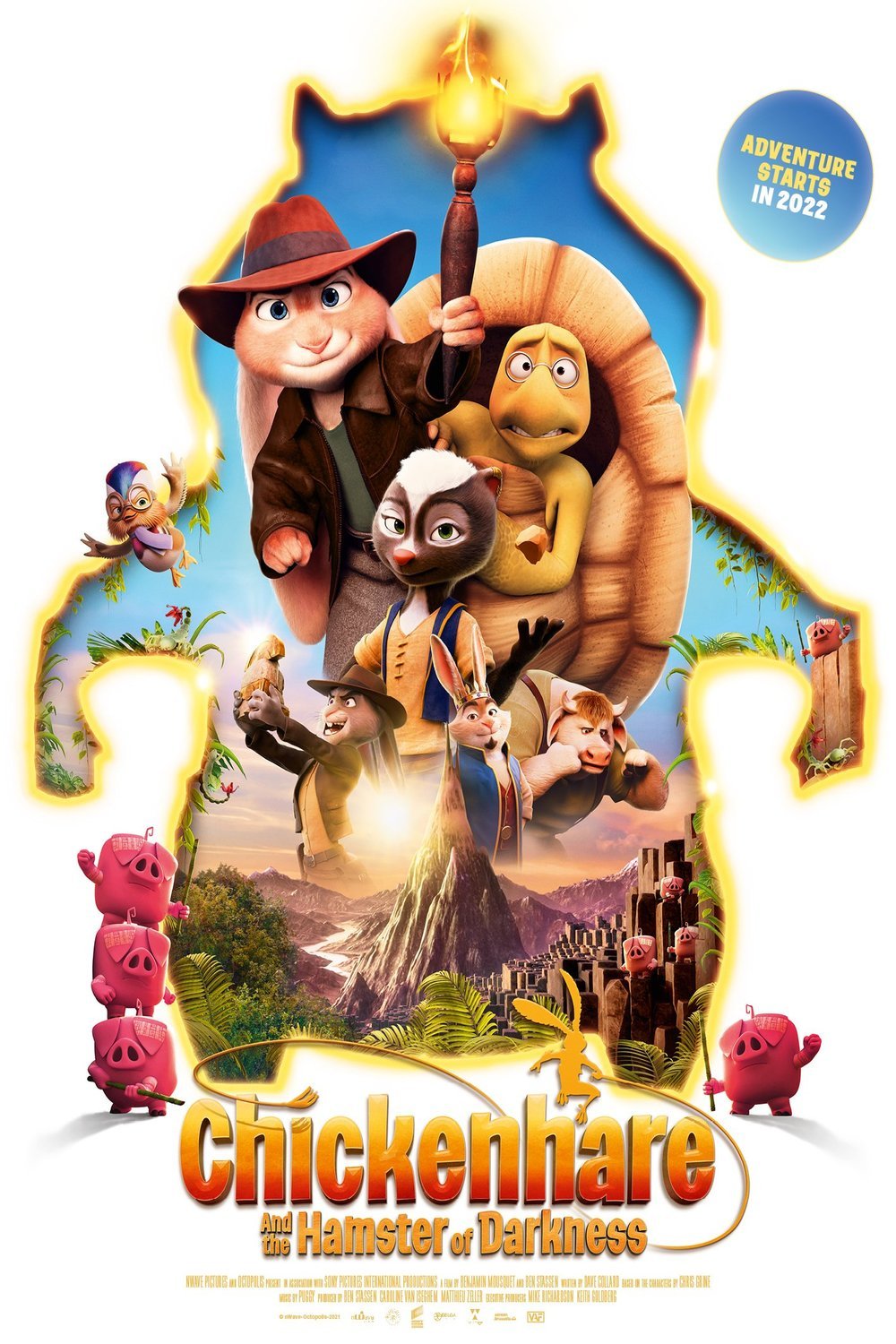 Poster of the movie Chickenhare and the Hamster of Darkness
