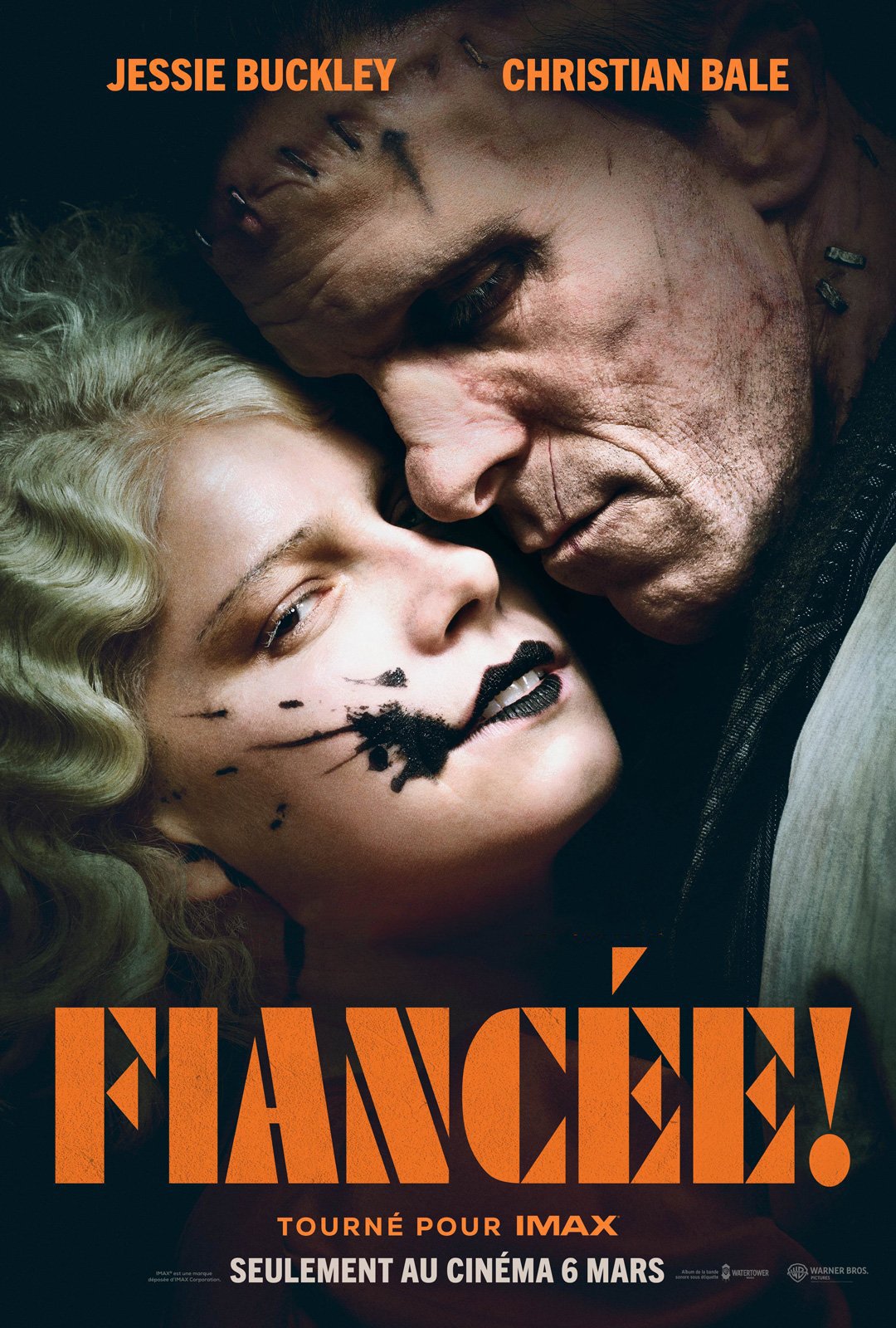 L'affiche du film La fiancée! [2026]