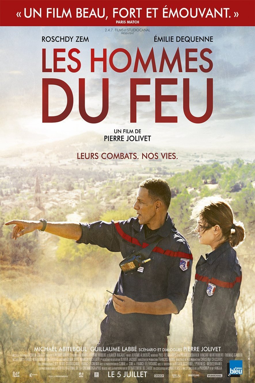 L'affiche du film Les hommes du feu [2017]