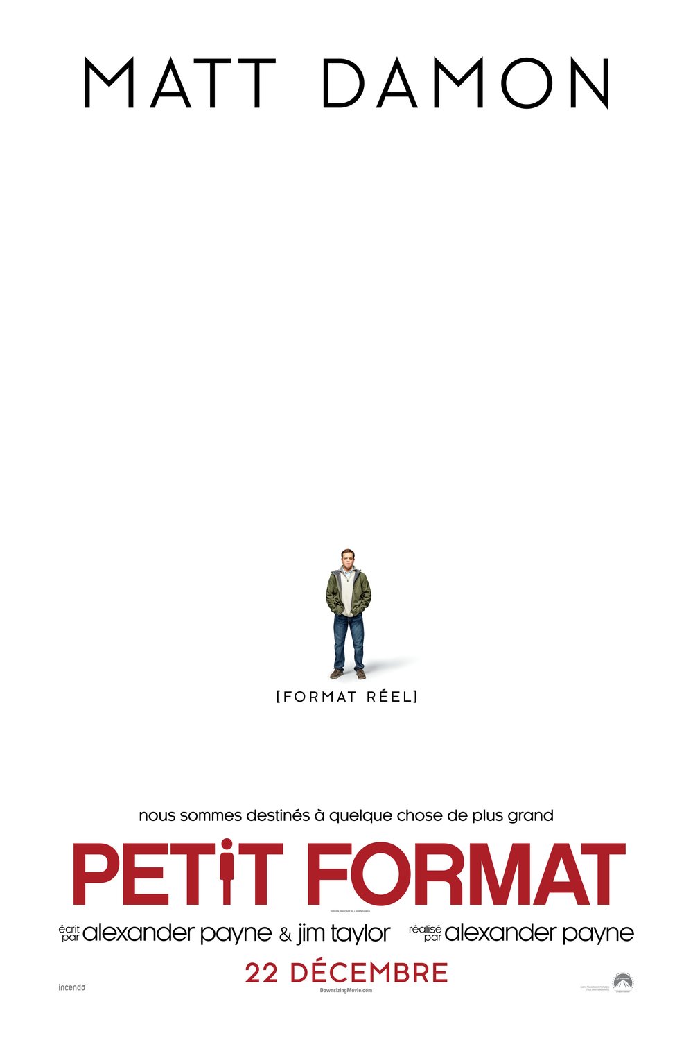L'affiche du film Petit format [2017]
