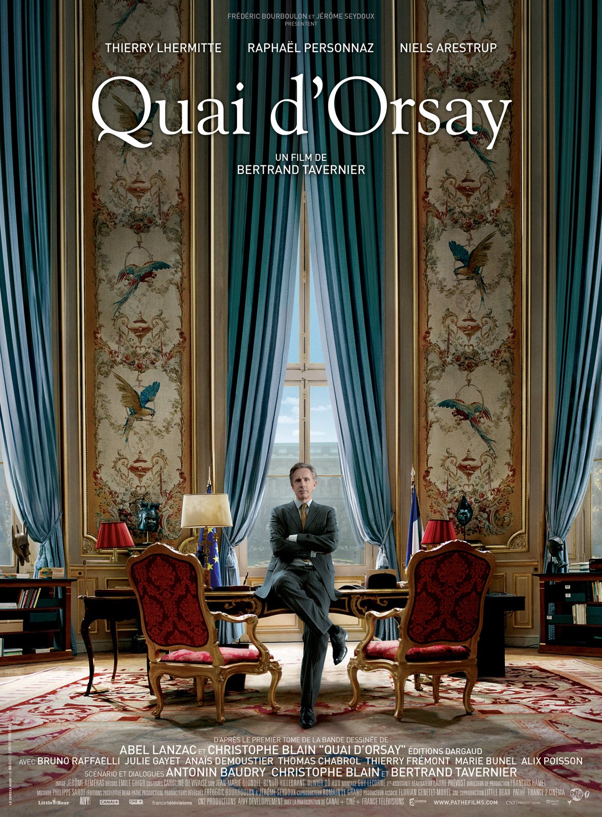 L'affiche du film Quai d'Orsay [2013]