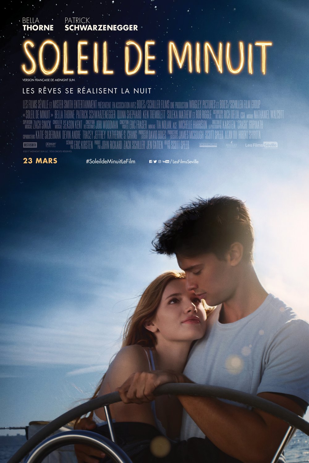 L'affiche du film Soleil de minuit [2018]