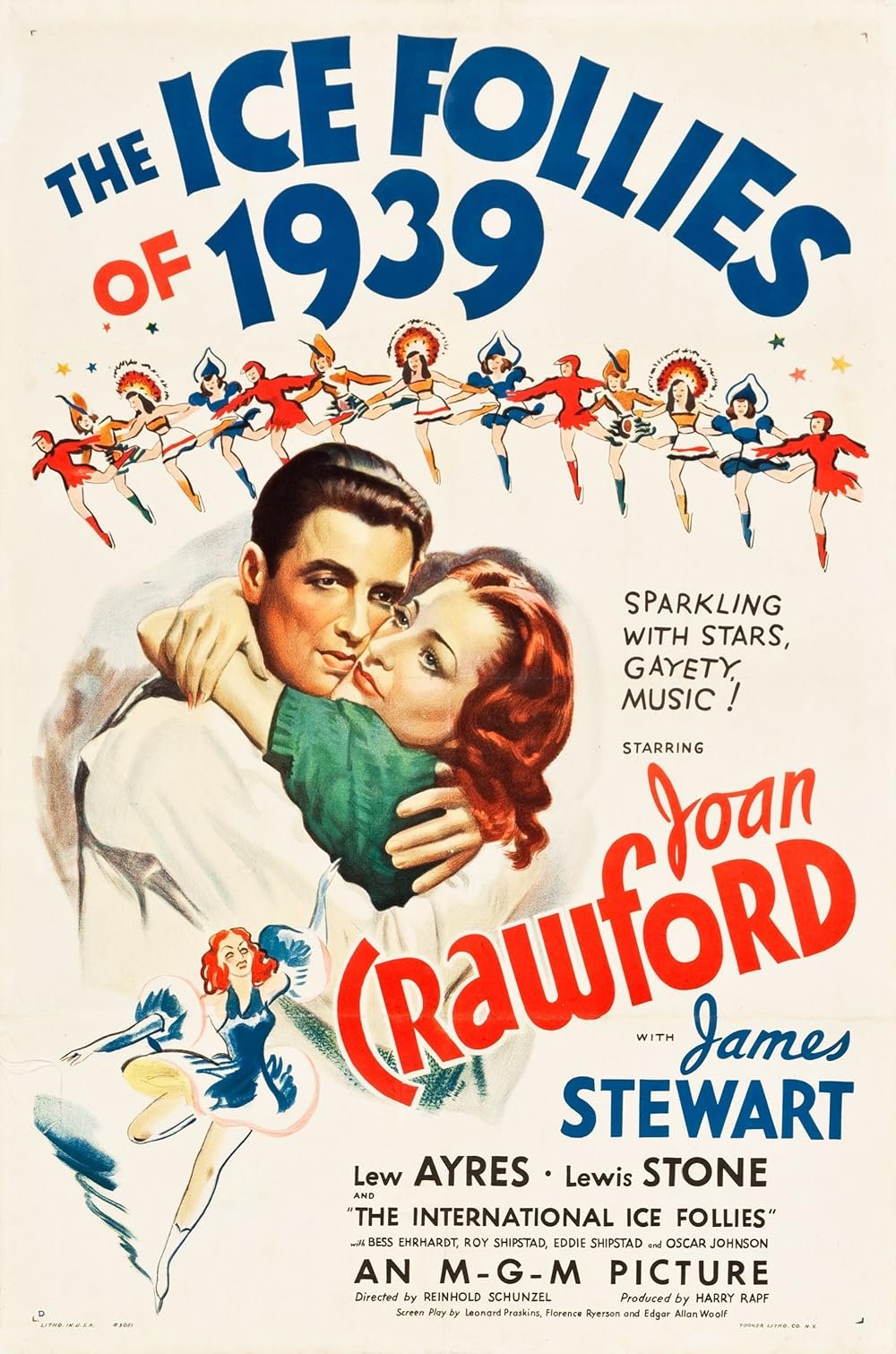 L'affiche du film The Ice Follies of 1939 [1939]