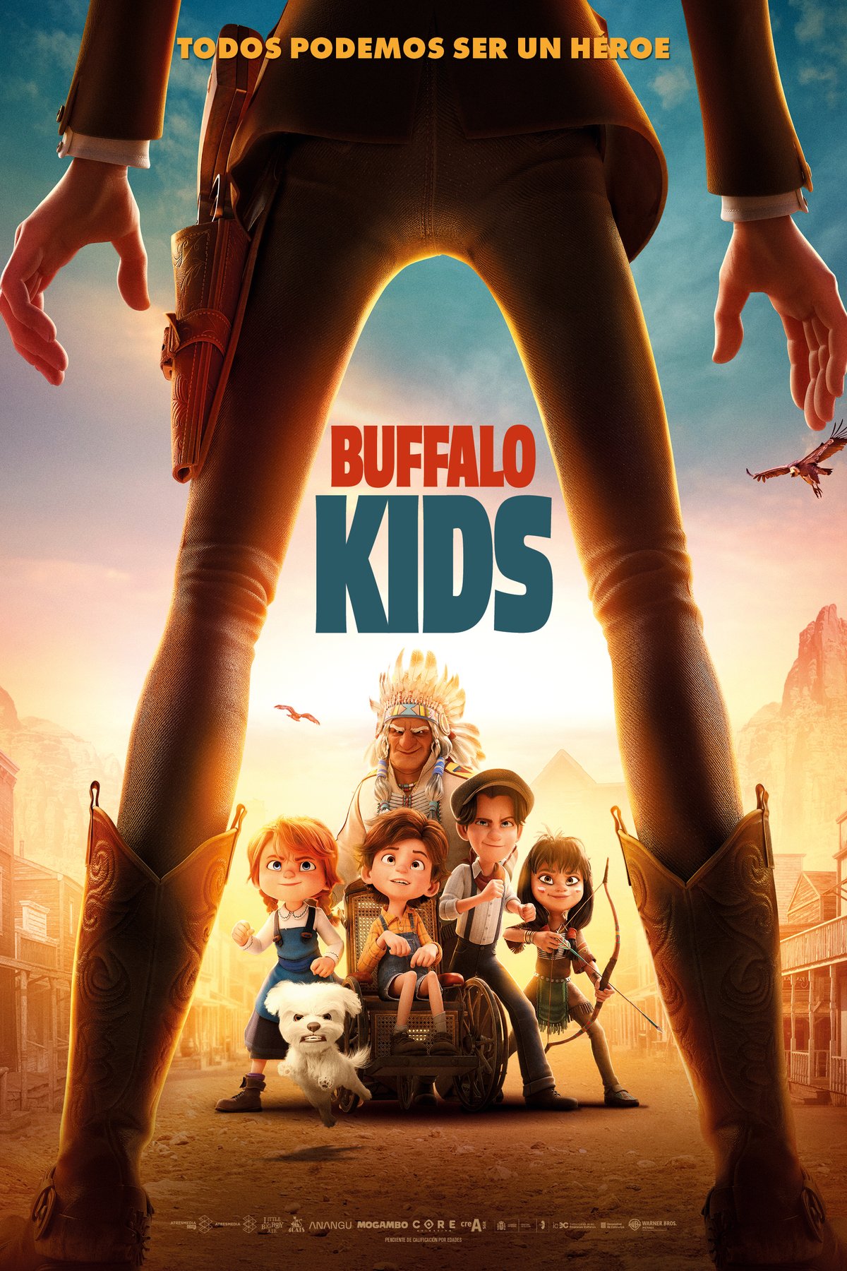 L'affiche du film Buffalo Kids [2024]