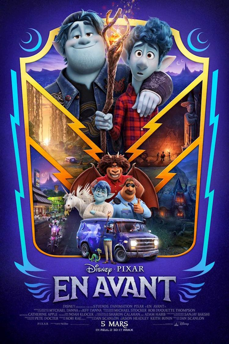 L'affiche du film En avant [2020]