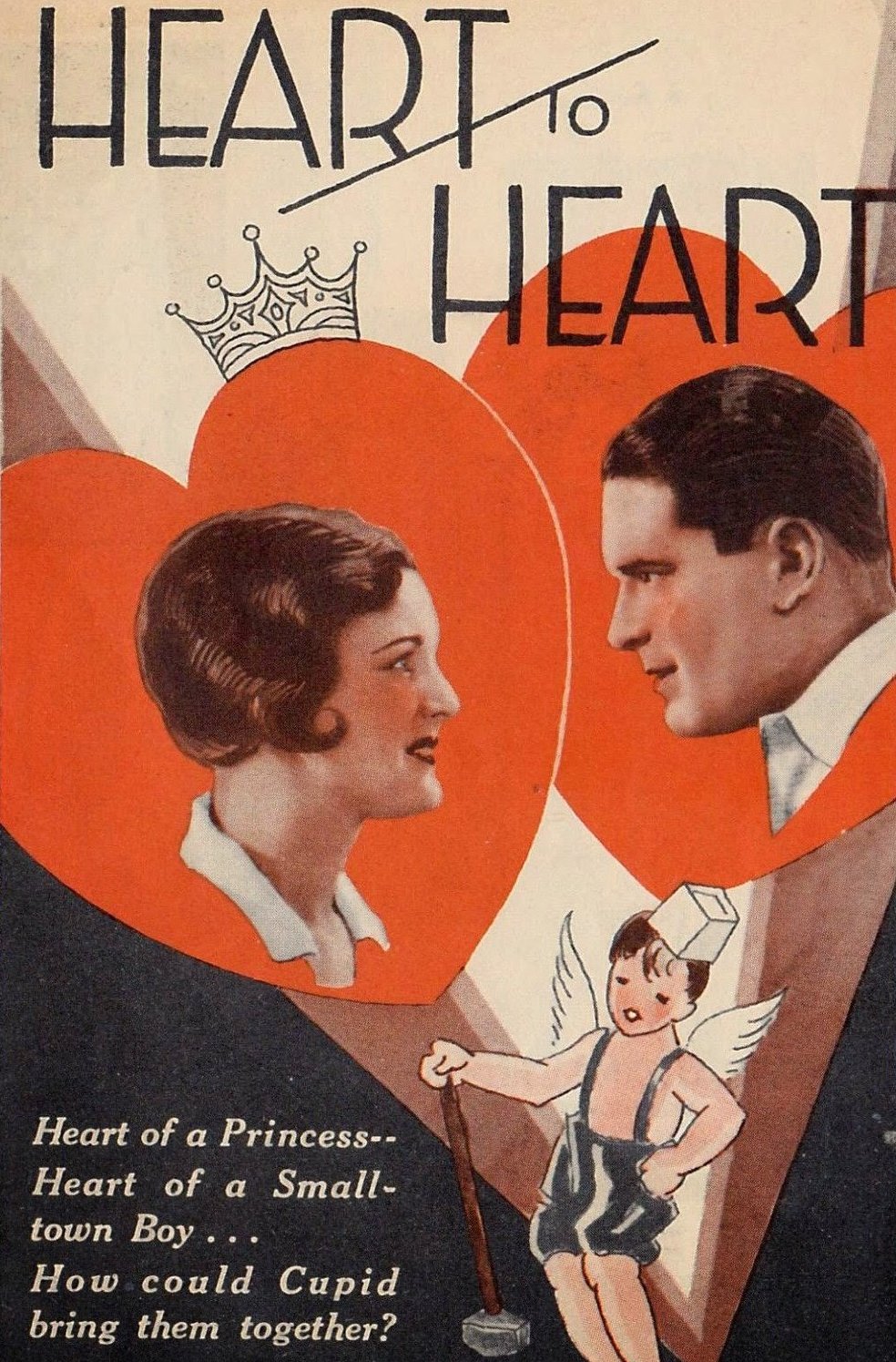 L'affiche du film Heart to Heart [1928]