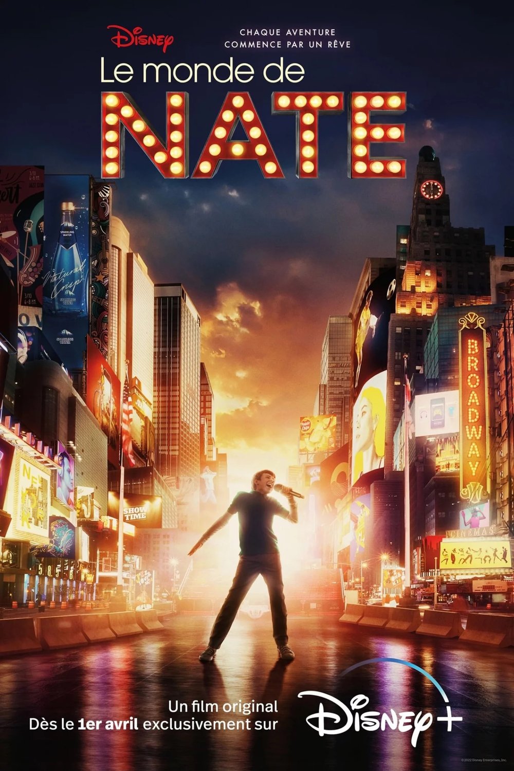 L'affiche du film Le monde de Nate [2022]